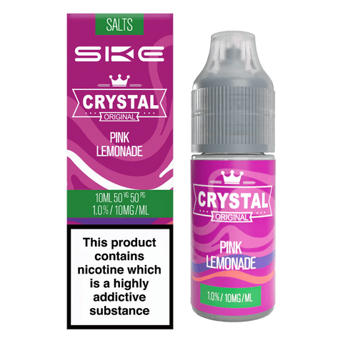 SKE Crystal Nic Salts Pink Lemonade Nic Salt 10ml 10mg