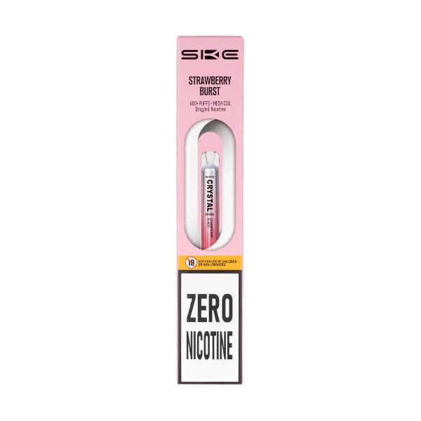 SKE Crystal Zero Strawberry Burst Disposable – Royal Vapes