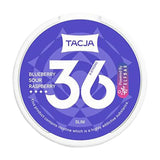 TACJA by Elf Bar Blueberry Sour Raspberry Nicotine Pouches 36mg