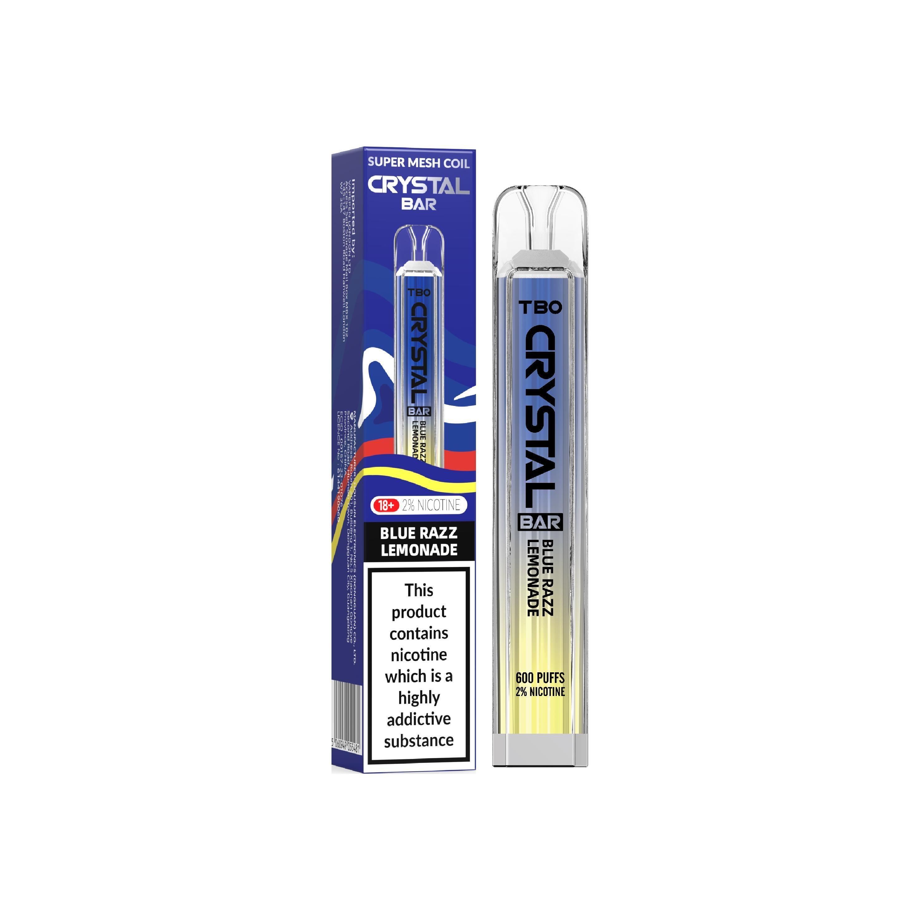 TBO Crystal Supermesh Blue Razz Lemonade Disposable – Royal Vapes