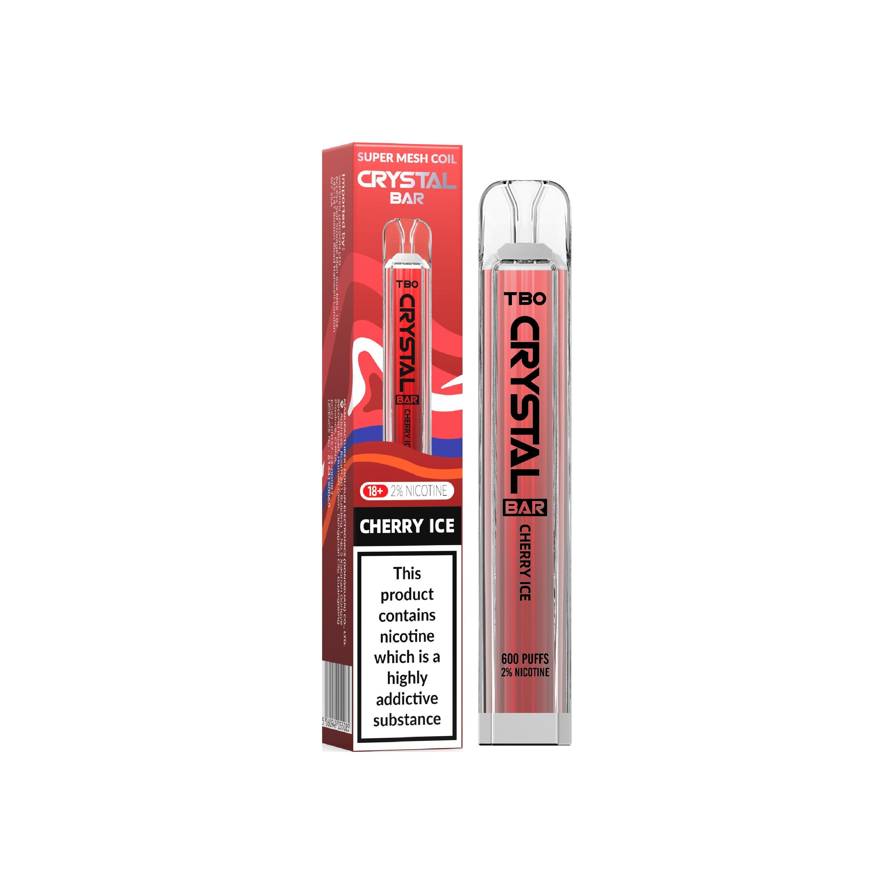 TBO Crystal Supermesh Cherry Ice Disposable – Royal Vapes