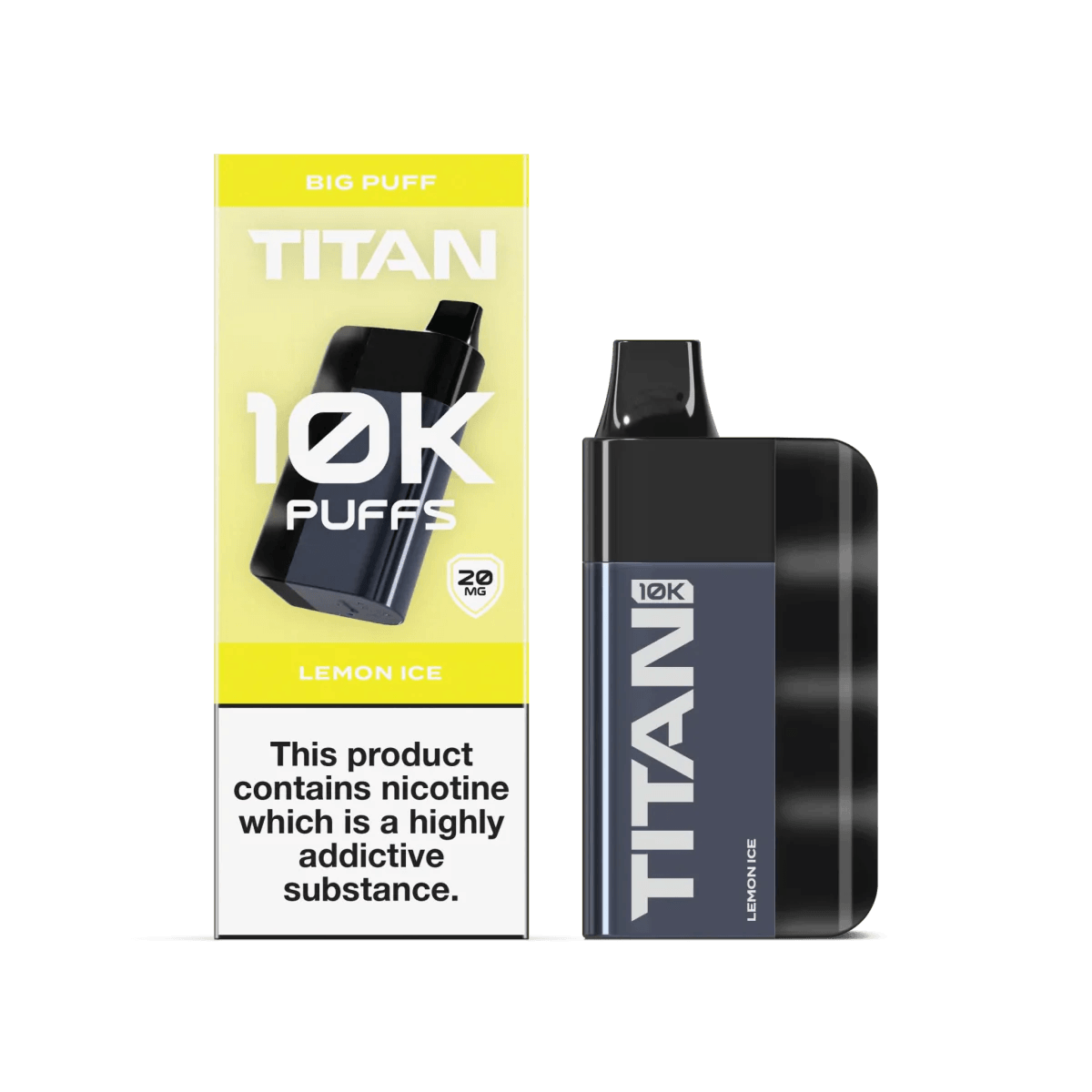 Titan 10K Lemon Ice 10000 Disposable – Royal Vapes