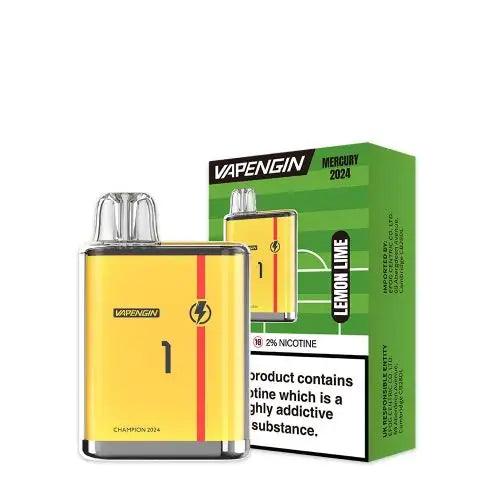 vapengin mercury disposable vape Vapengin Mercury Lemon Lime 2024 Football Edition Disposable – Royal Vapes