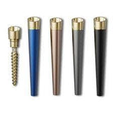 Vessel Cone Dry Herb Pipe Gunmetal