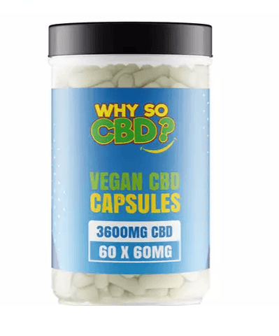 Why So CBD? Vegan CBD Capsules (60pcs) 1200mg