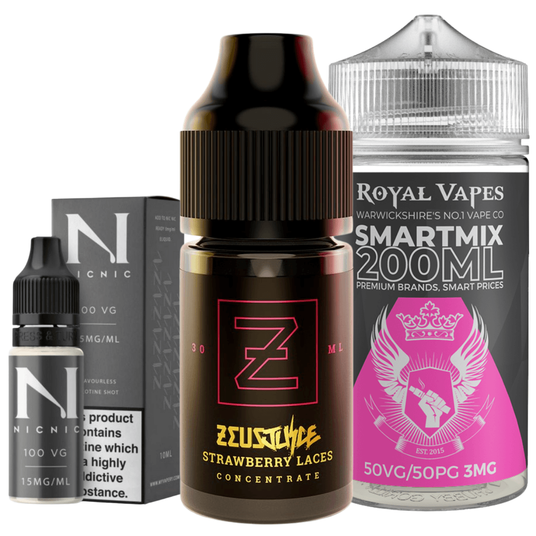 Zeus Juice Zeus Juice Strawberry Laces SmartMix 200ml – Royal Vapes