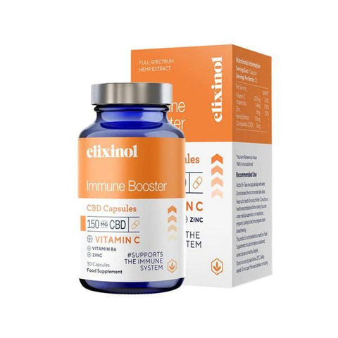 Elixinol CBD Tablets Immune Booster 150mg CBD (30 Pcs)