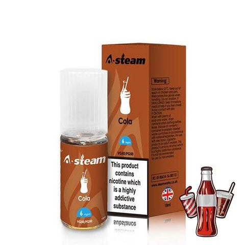 A-Steam Cola 10ml 3mg