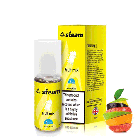 A-Steam Fruit Mix 10ml 3mg