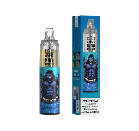 Aroma King 7000 Blue Razz Slush 7000 Disposable 0mg
