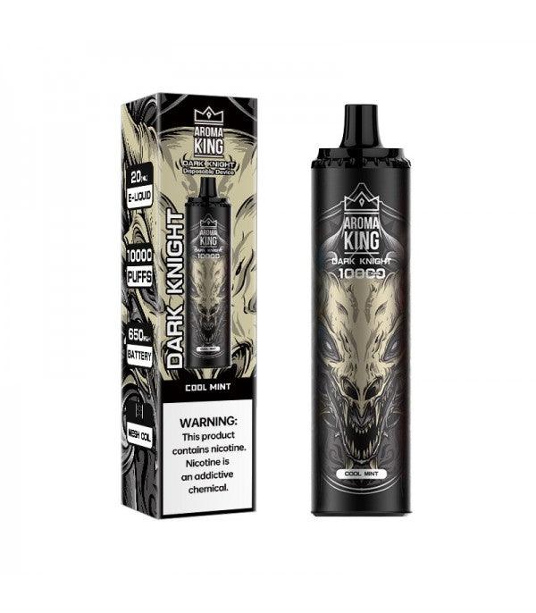 aroma king rechargeable vape battery Aroma King Dark Knight 10000 Cool Mint 10000 Disposable – Royal Vapes