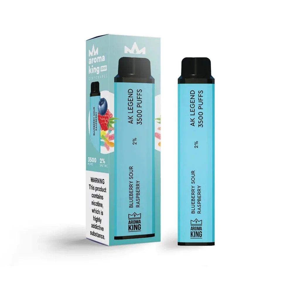 Aroma King Legend 3500 Blueberry Sour Raspberry 3500 Disposable  Royal  Vapes