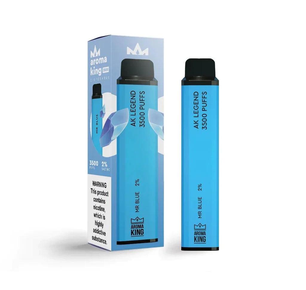 Aroma King Legend 3500 Mr Blue 3500 Disposable – Royal Vapes