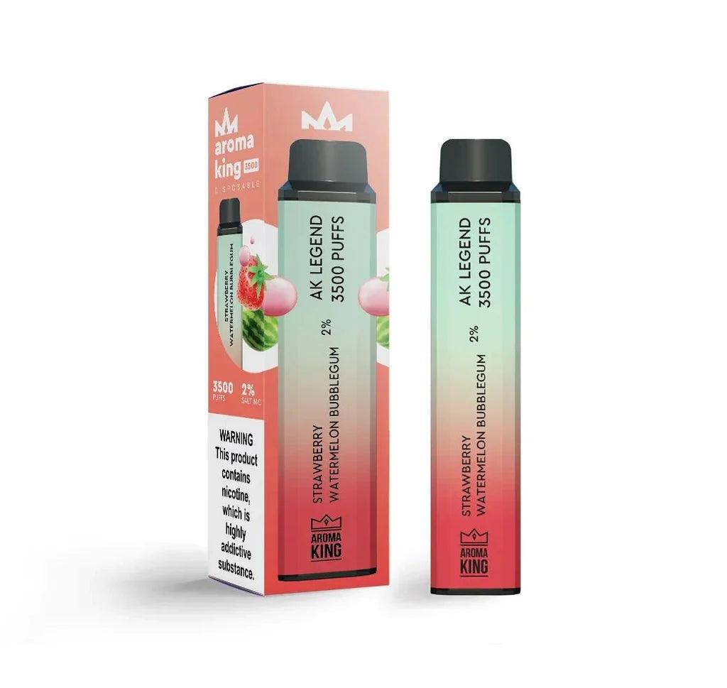 elux legend 3500 watermelon Aroma King Legend 3500 Strawberry Watermelon Bubblegum 3500 Disposable –  Royal Vapes