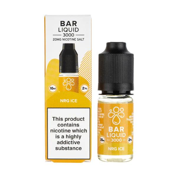 Bar Liquid 3000 NRG Ice Nic Salt 10ml – Royal Vapes