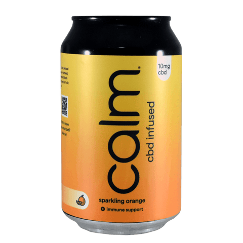 Calm CBD Orange Multi-Vitamin CBD Sparkling Water 250ml