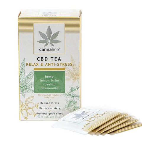 Cannaline CBD Tea - Relax & Anti-Stress