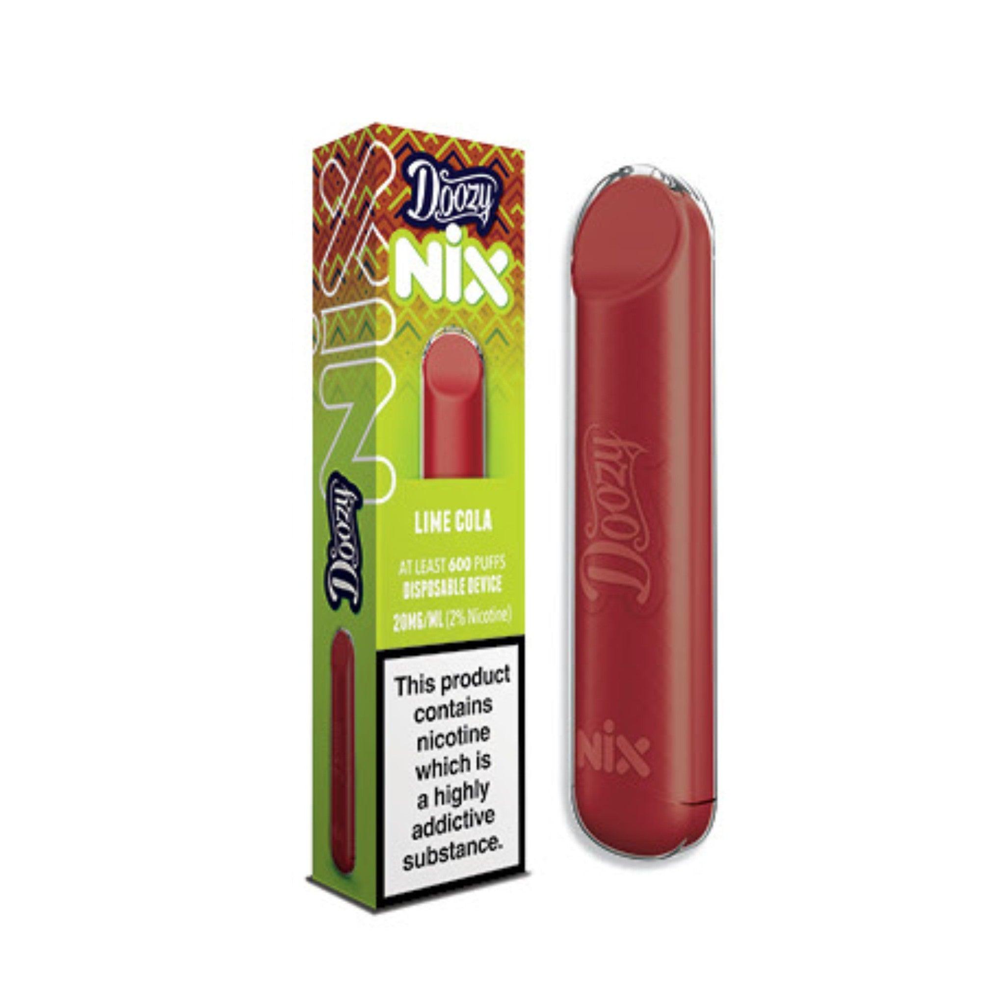 Doozy Nix Lime Cola Disposable  Royal Vapes
