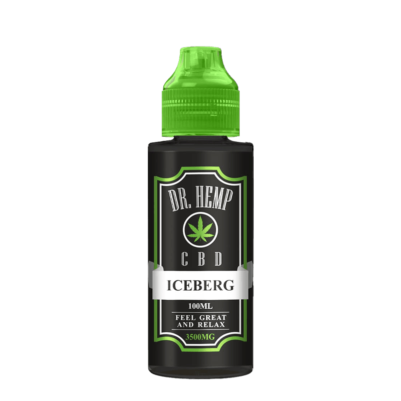 Dr Hemp Iceberg CBD eLiquid 100ml Royal Vapes Dr Hemp Iceberg CBD eLiquid 100ml Royal Vapes
