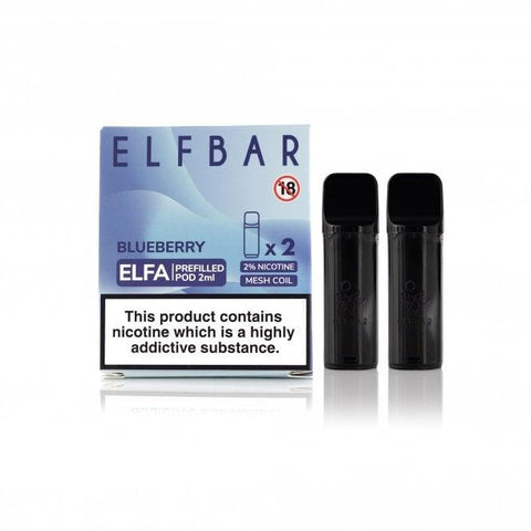 Elf Bar Blueberry Elfa Pods (2 Pack) 20mg