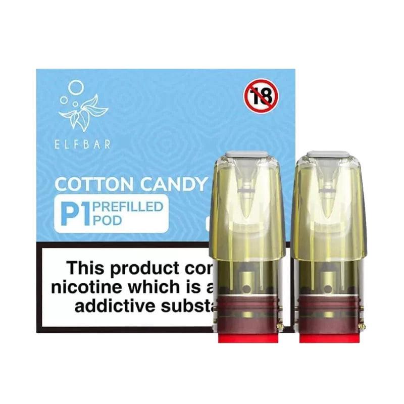 Elf Bar Cotton Candy Mate P1 Pods (2 Pack) – Royal Vapes