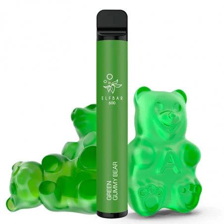 Elf Bar Green Gummy Bear Disposable 20mg
