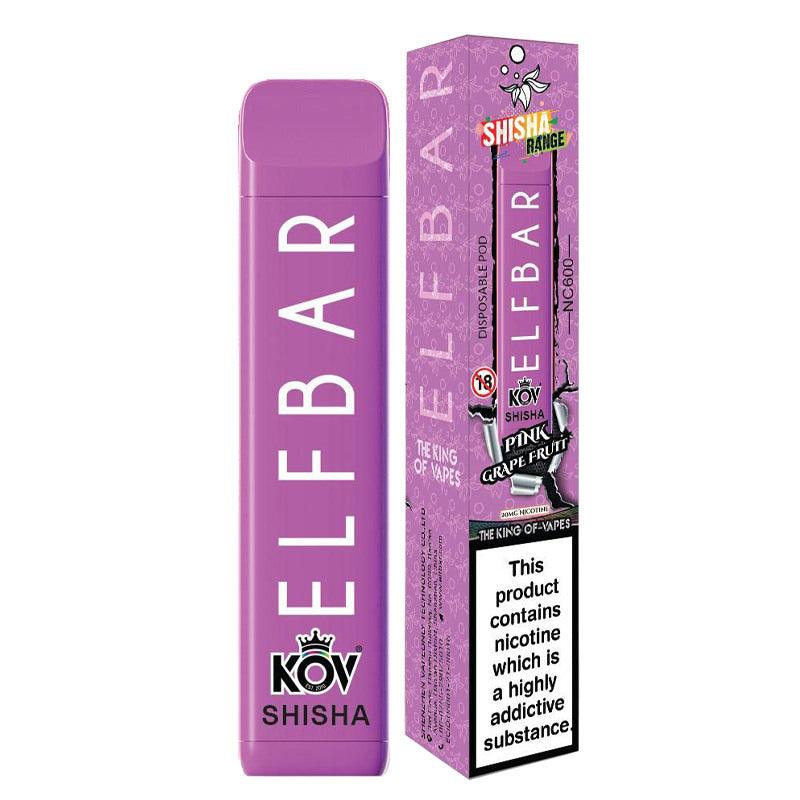 pink grapefruit disposable vape Elf Bar KOV Shisha Pink Grapefruit Disposable – Royal Vapes