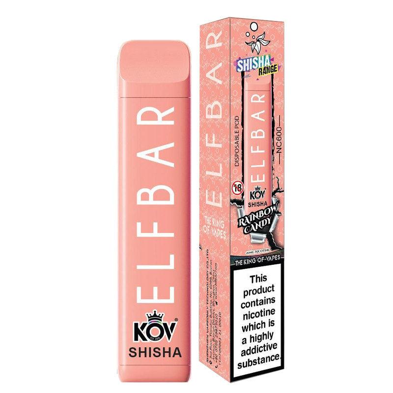 Elf Bar KOV Shisha Rainbow Candy Disposable  Royal Vapes