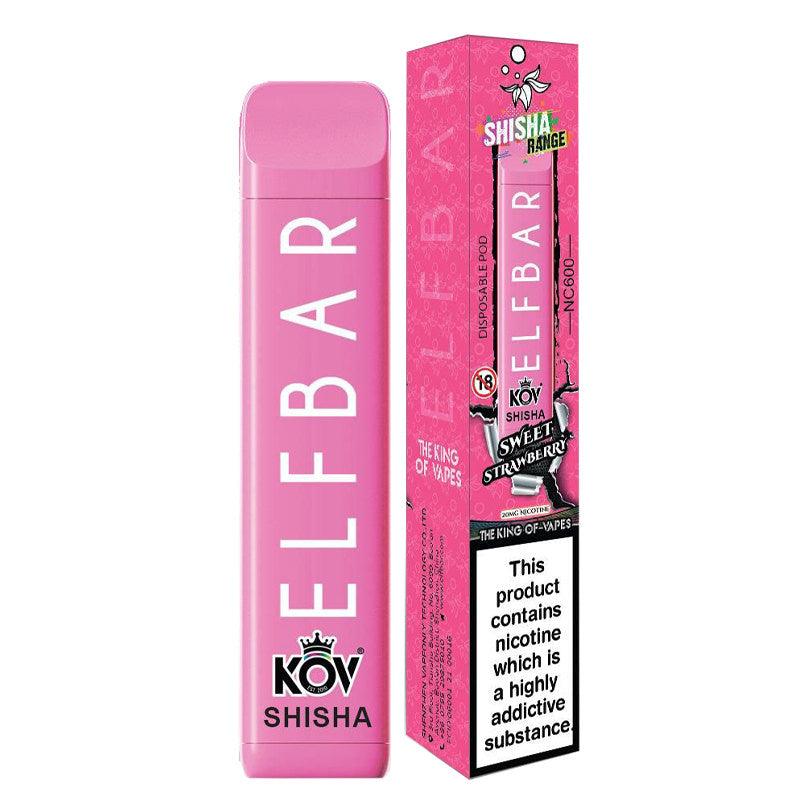 Elf Bar KOV Shisha Sweet Strawberry Disposable – Royal Vapes