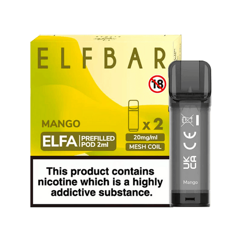 Elf Bar Mango Elfa Pods (2 Pack) 20mg