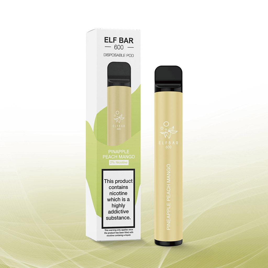 riot squad q bar mango peach pineapple disposable vape Elf Bar Pineapple Peach Mango Disposable – Royal Vapes