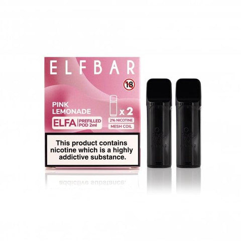 Elf Bar Pink Lemonade Elfa Pods (2 Pack) 20mg