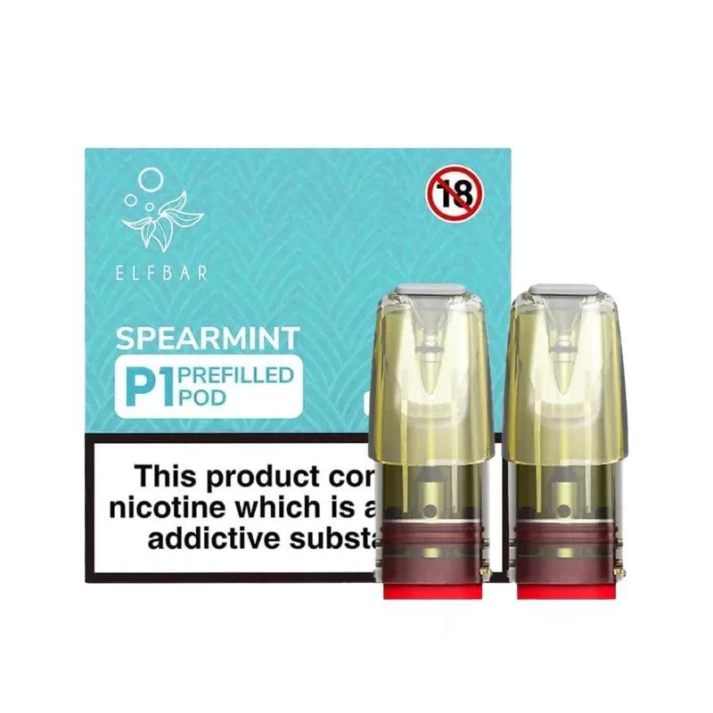 Elf Bar Spearmint Mate P1 Pods (2 Pack) – Royal Vapes