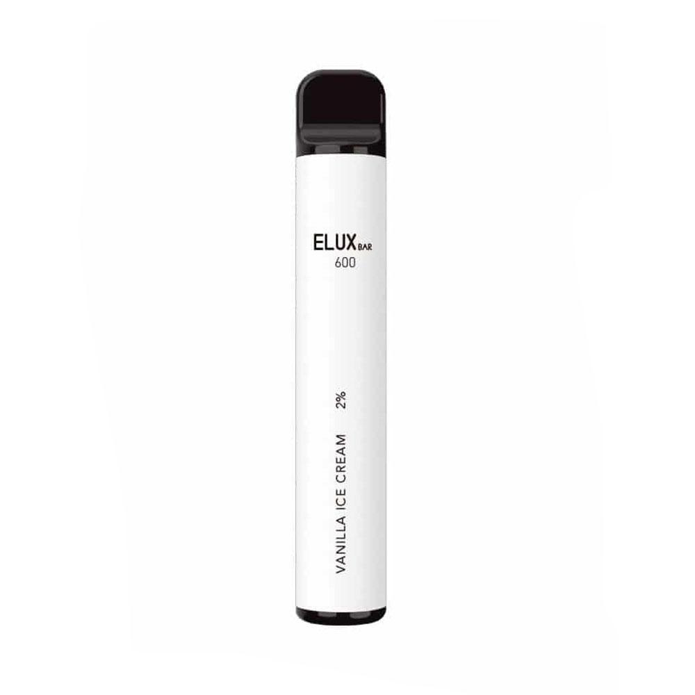 elux vanilla tobacco Elux Bar 600 Vanilla Ice Cream Disposable – Royal Vapes