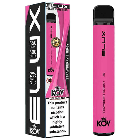 Elux KOV Bar Strawberry Energy Disposable