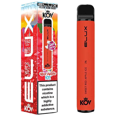 Elux KOV Bar Sweet Red Apple Ice Disposable