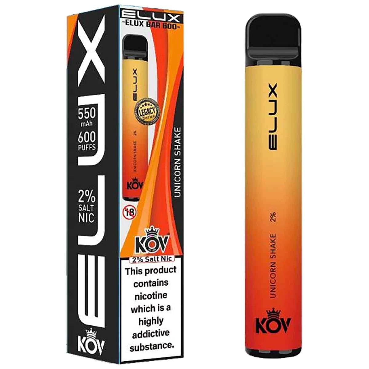 Elux KOV Bar Unicorn Shake Disposable – Royal Vapes