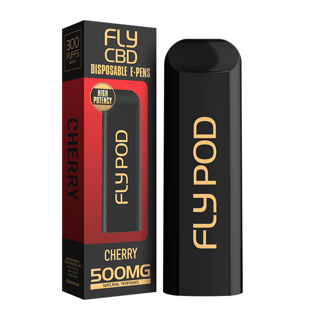 Fly CBD Cherry CBD Disposable Vape – Royal Vapes
