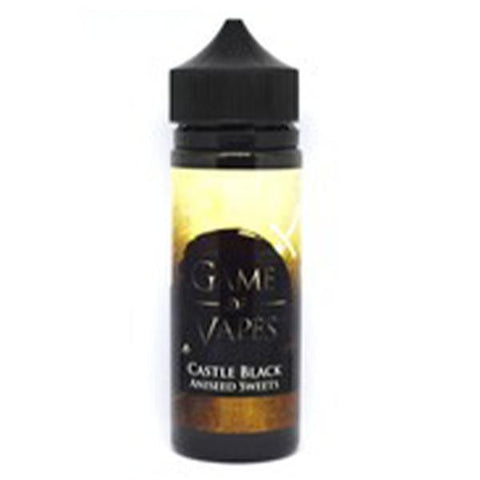 Game Of Vapes Castle Black (Aniseed Sweets) 100ml