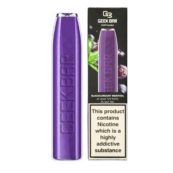 Geek Bar Blackcurrant Menthol Disposable – Royal Vapes