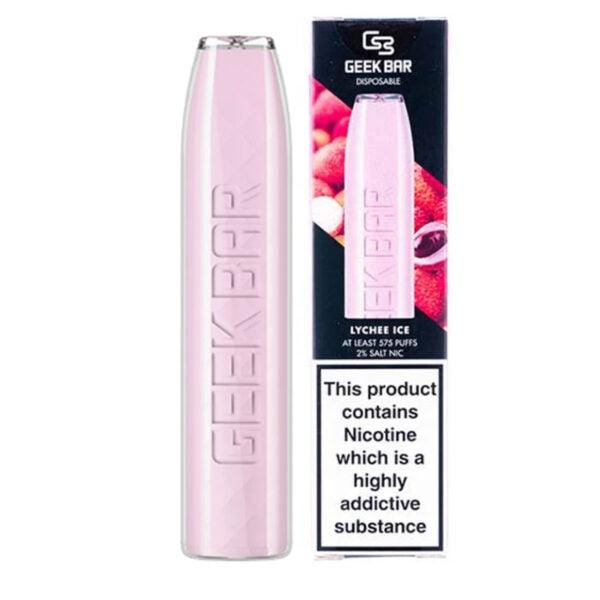Geek Bar Lychee Ice Disposable Royal Vapes Geek Bar Lychee Ice Disposable Royal Vapes