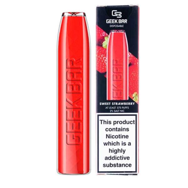 Geek Bar Sweet Strawberry Disposable Royal Vapes Geek Bar Sweet Strawberry Disposable Royal Vapes