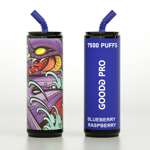 GoodG Pro 7500 Blueberry Raspberry 7500 Disposable 0mg