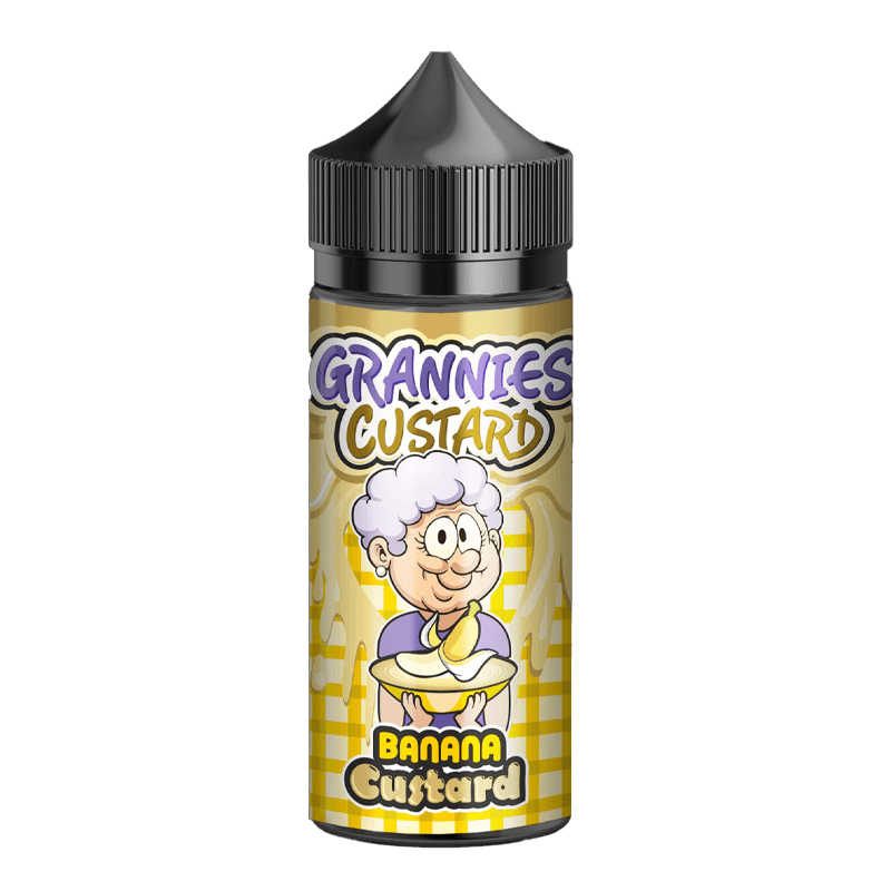 Grannies Custard Banana Custard 100ml Royal Vapes Grannies Custard Banana Custard 100ml Royal Vapes