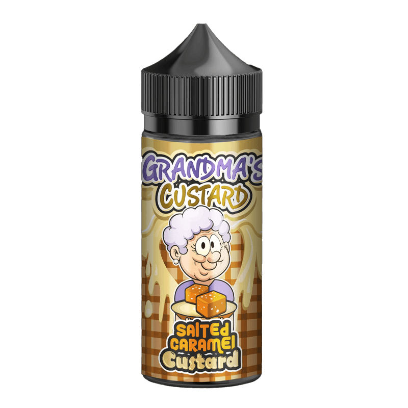 Grannies Custard Salted Caramel Custard 100ml  Royal Vapes
