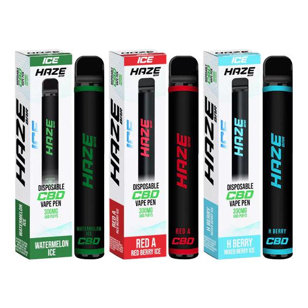 Haze Bar Red Cherry CBD Disposable Vape Royal Vapes Haze Bar Red Cherry CBD Disposable Vape Royal Vapes