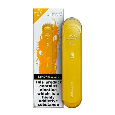 Hyppe Q Lemon Soda Disposable – Royal Vapes