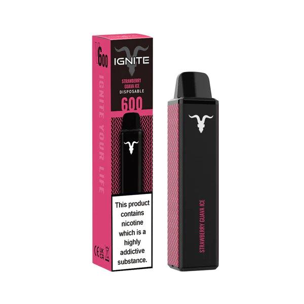Ignite V600 Strawberry Guava Ice Disposable Royal Vapes Ignite V600 Strawberry Guava Ice Disposable Royal Vapes