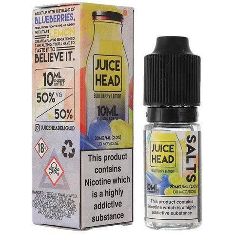 Juice Head Blueberry Lemon Nic Salt 10ml 10mg