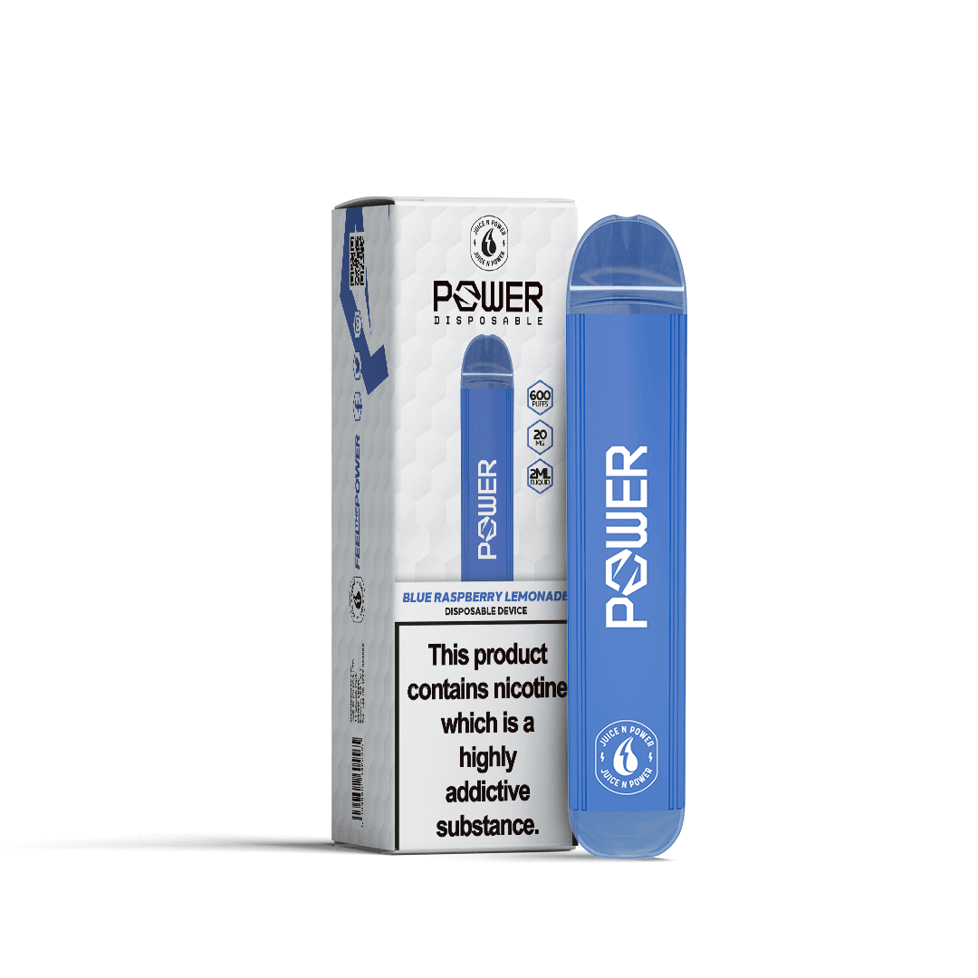 Juice N Power Blue Raspberry Lemonade Disposable Royal Vapes Juice N Power Blue Raspberry Lemonade Disposable Royal Vapes